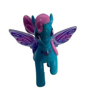 My Little Pony Mattel 2017 Unicorn Pegasus Figure With Pink Mane Purple Wings